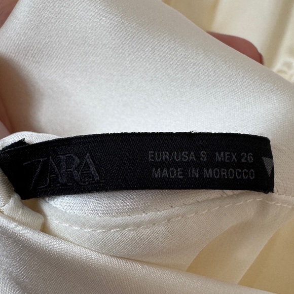 Zara satin effect cut out dress - Picture 8 of 8